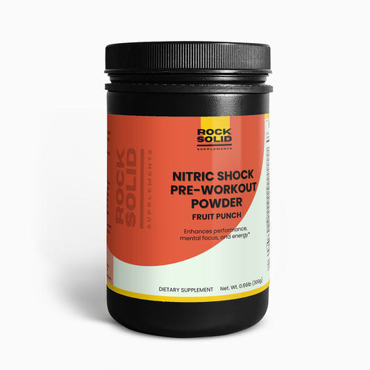 Nitric Shock Pre-Workout Powder (Fruit Punch)