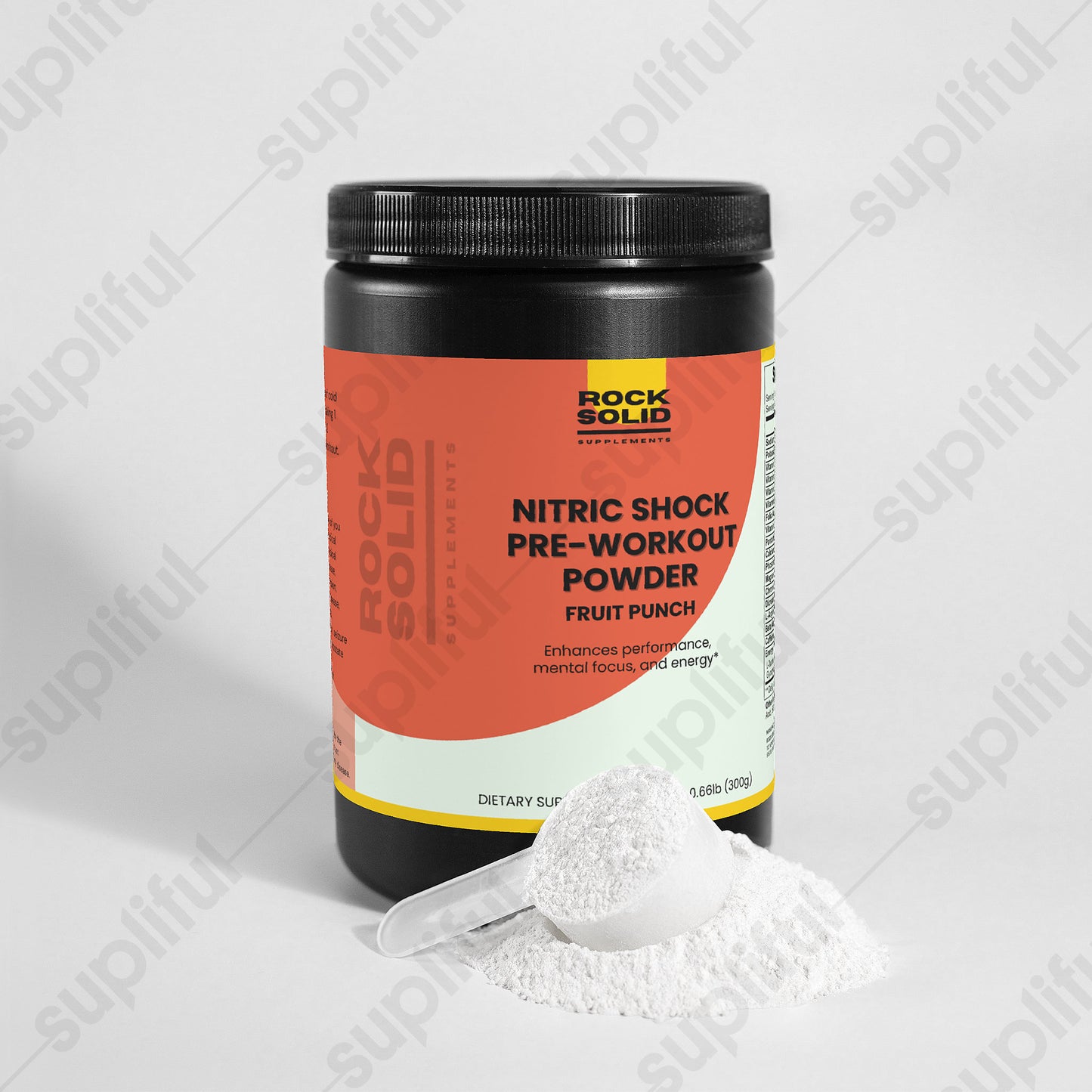 Nitric Shock Pre-Workout Powder (Fruit Punch)